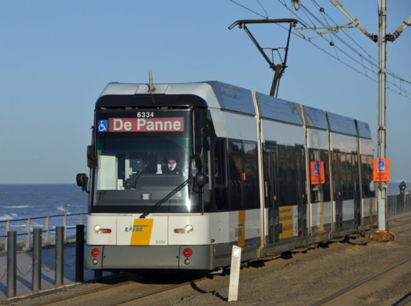 Kusttram, Belgische kust