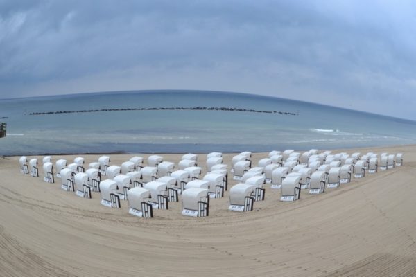 Panoramafoto van het strand op Rügen - Foto TZR